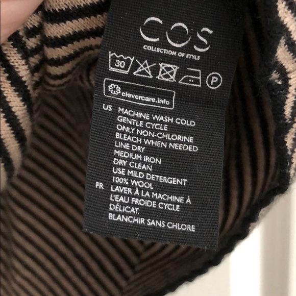 Cos wool herringbone jumper - Picture 6 of 8